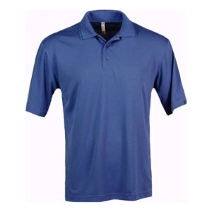 Akwa USA Made Bamboo Charcoal Mesh Polo