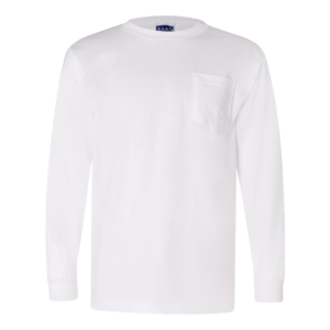 Bayside Union Made Long Sleeve Pocket T-Shirt