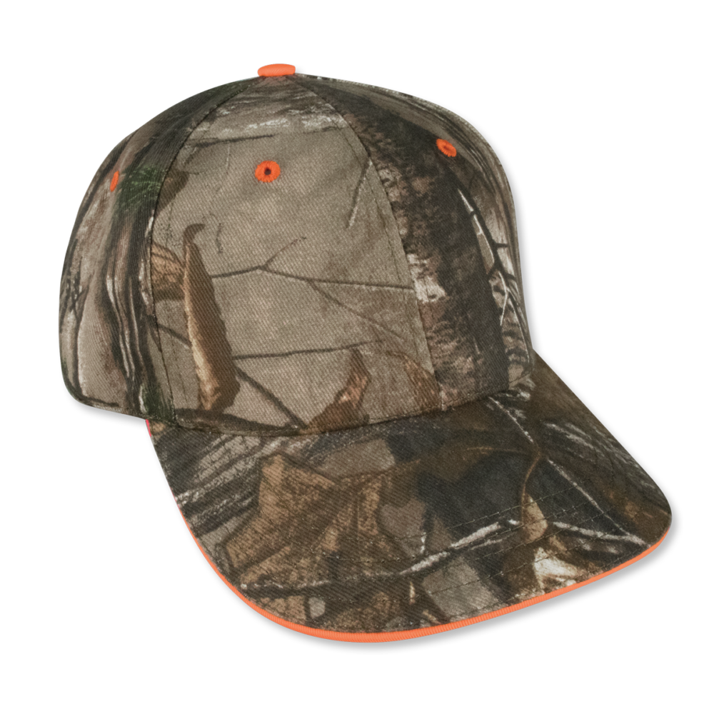 Union Made Camo &Amp; Safety Orange Hat