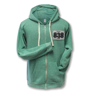 USA Made Blend Full Zip Hooded Sweatshirt