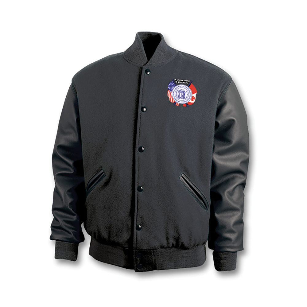 Jac479 Wool Leather Jacket