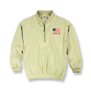 USA Made Microfiber Quarter Zip Windshirt