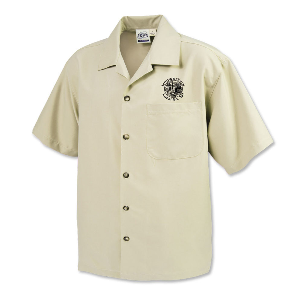 Usa Made Microfiber Camp Shirt