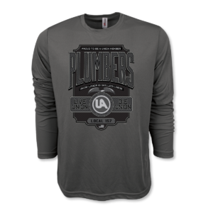 USA Made Moisture Wicking Long Sleeve T-shirt