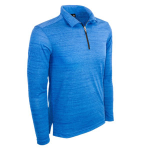 USA Made Quarter Zip Long Sleeve Polo