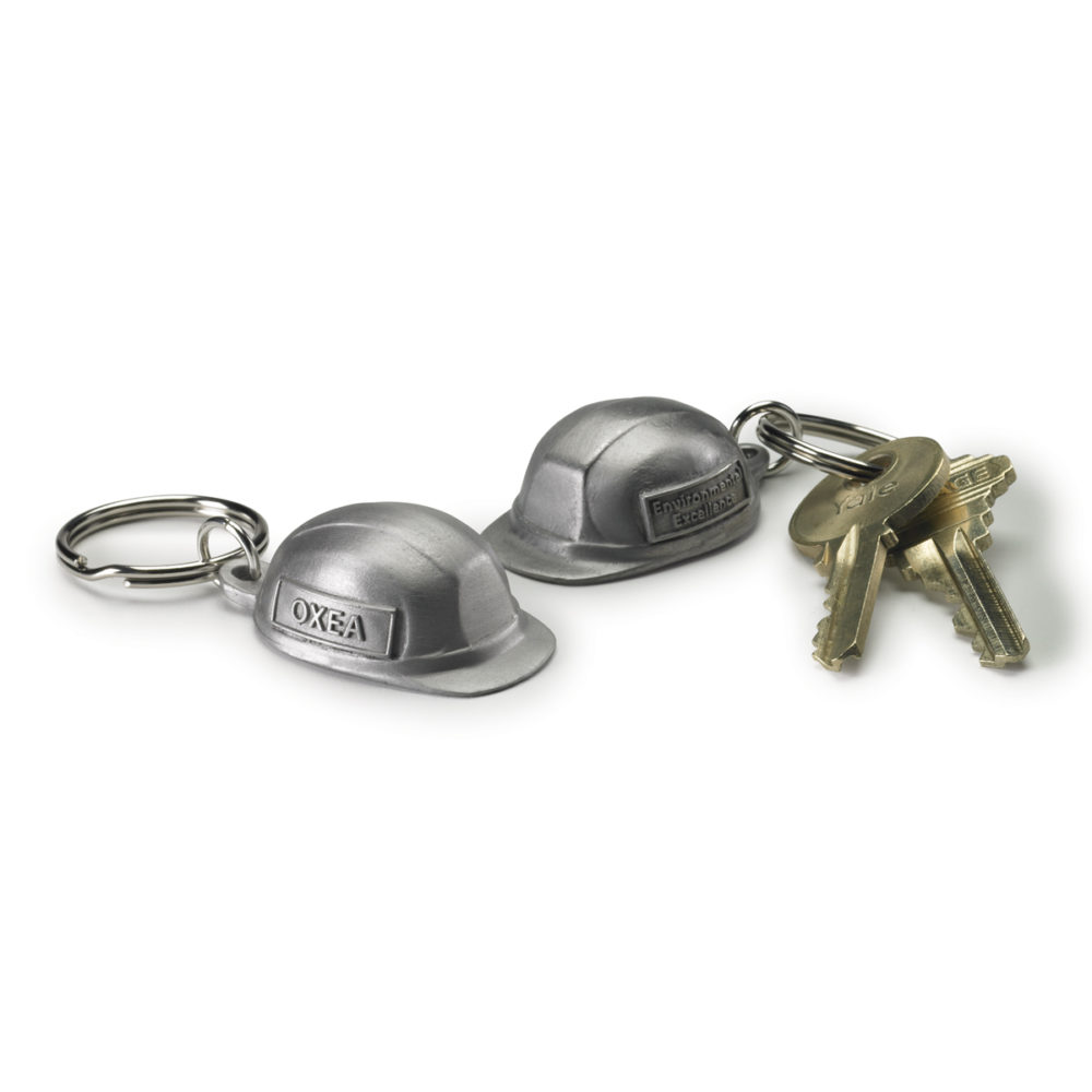 Usa Made Hard Hat Keychain