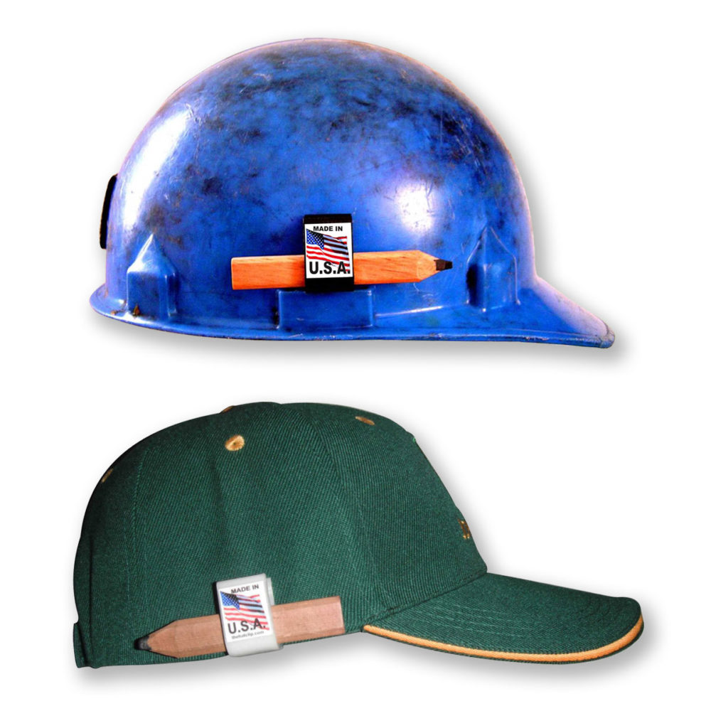 Usa Made Hard Hat Pencil Clips