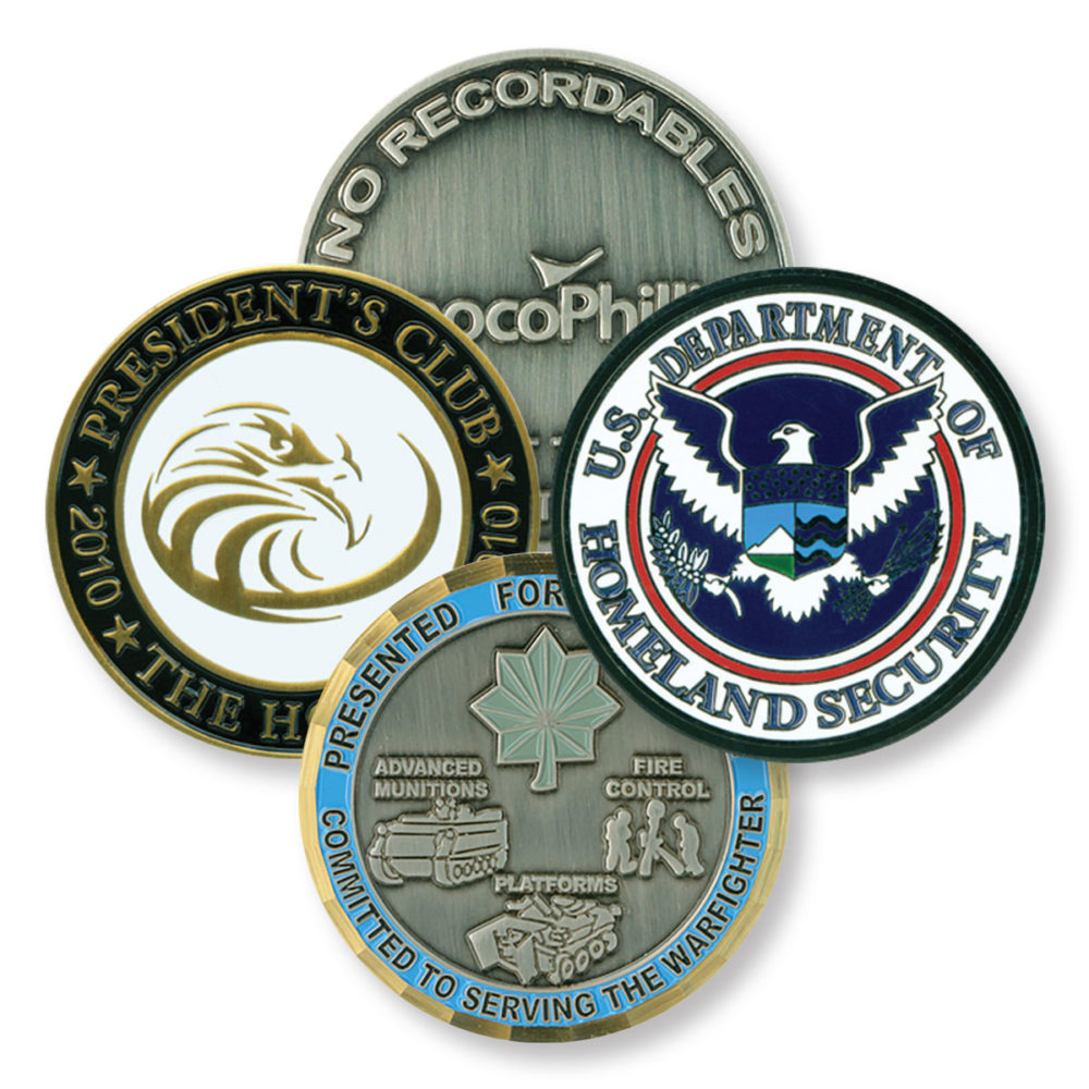 As907 Challenge Coins 1200