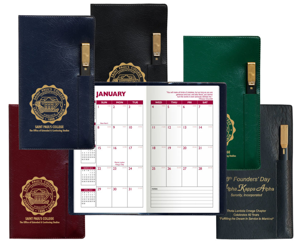 Union Made Executive Monthly Pocket Planners