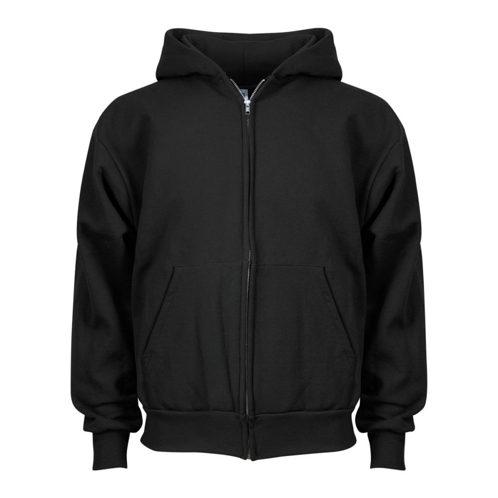 F265 Wj Hood Zip No Drawstrings
