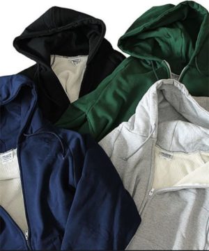 USA Made Thermal Lined Zip Hoodie