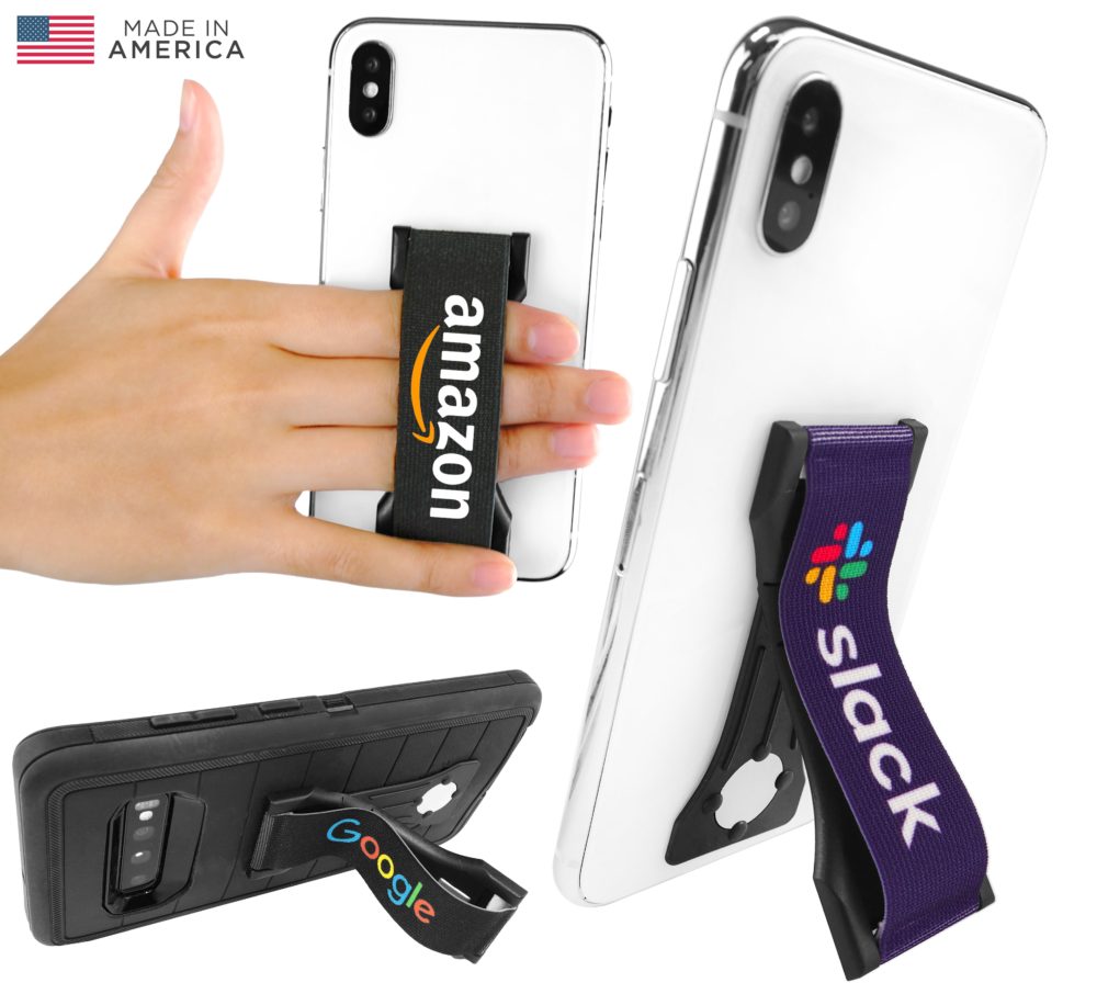 Usa Made Phone Grip With Kickstand
