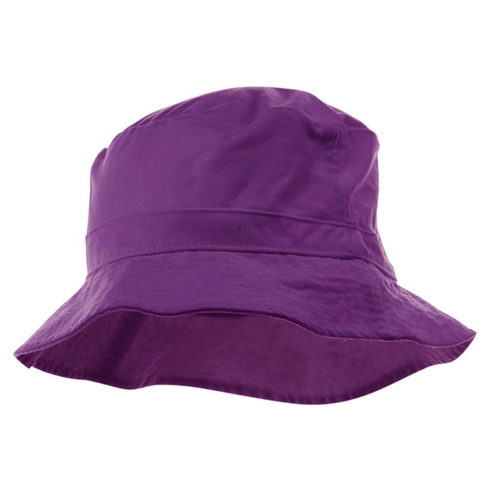 Ctbuck011919 Usa Made Purple Twill Stretchfit Bucket Hat