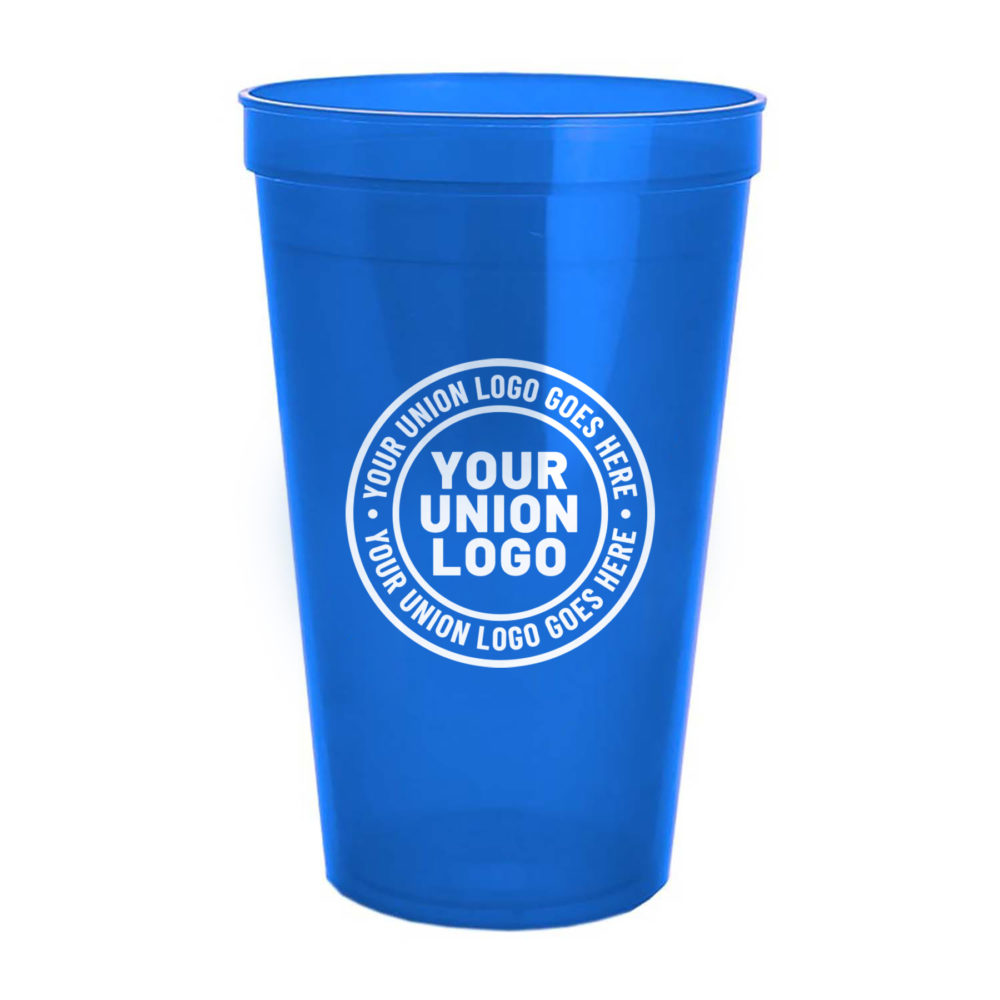 As1074 16 Oz Insulated Party Cup Blue