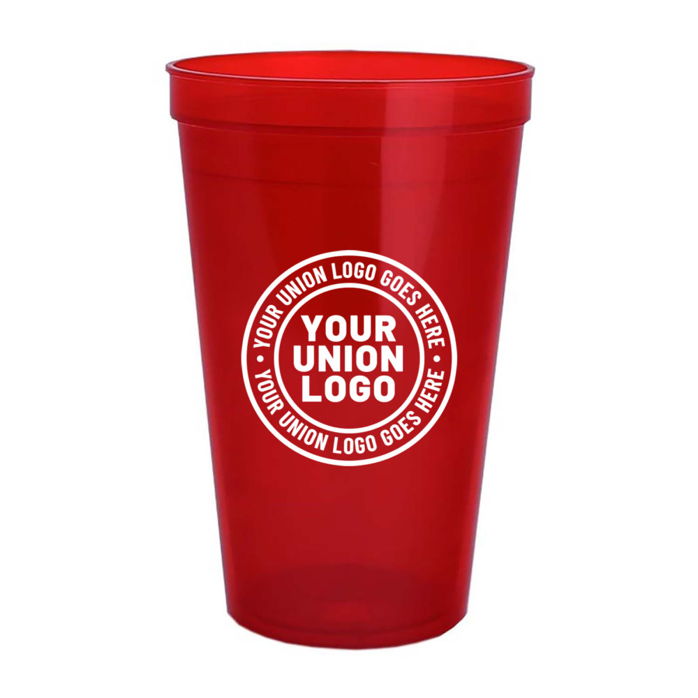 As1074 16 Oz Insulated Party Cup Red