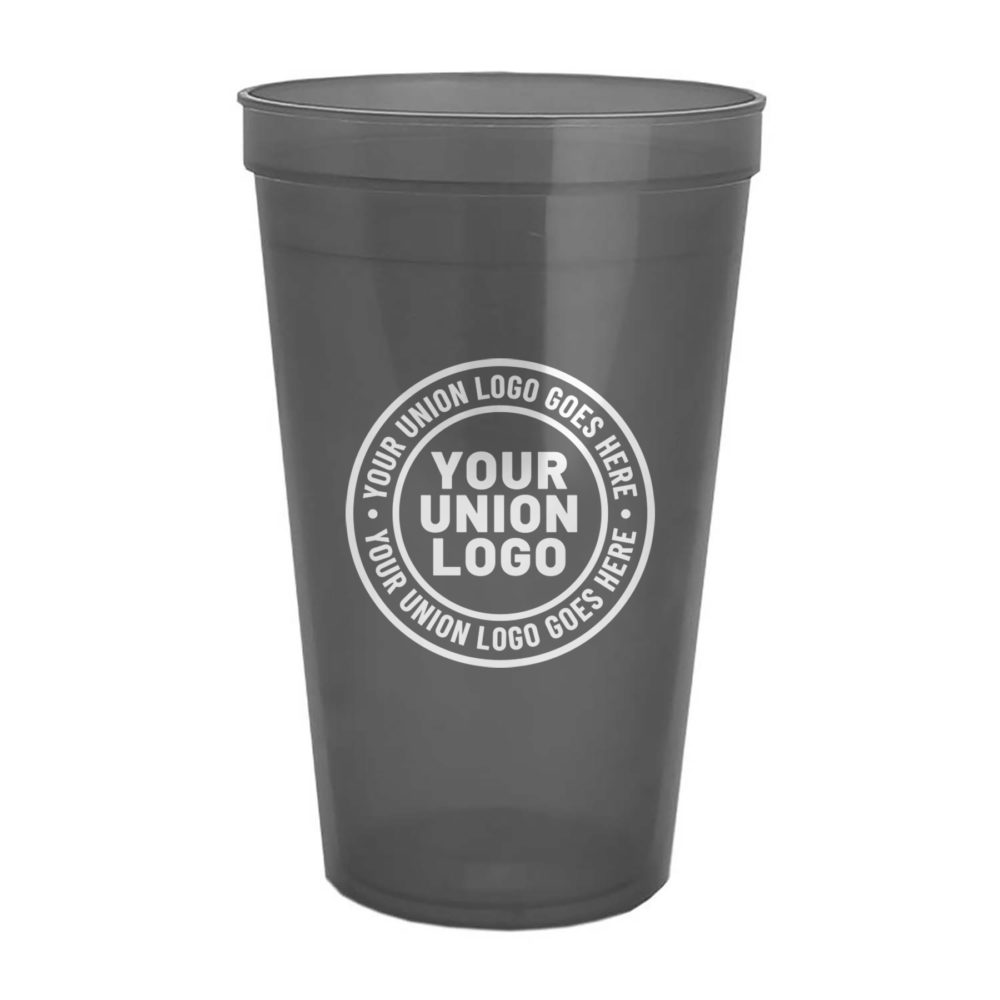 As1074 16 Oz Insulated Party Cup Smoke