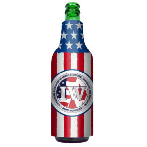 USA Made Slide Over Bottle Koozie