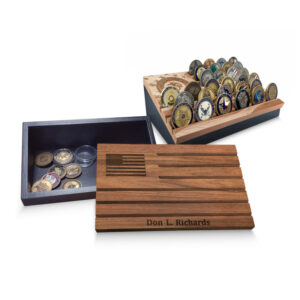 USA Made Medallion Stand/Challenge Coin display