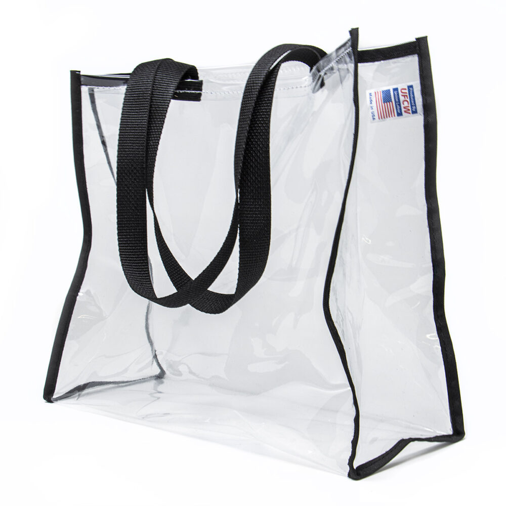 Union-Made Clear Tote Bag