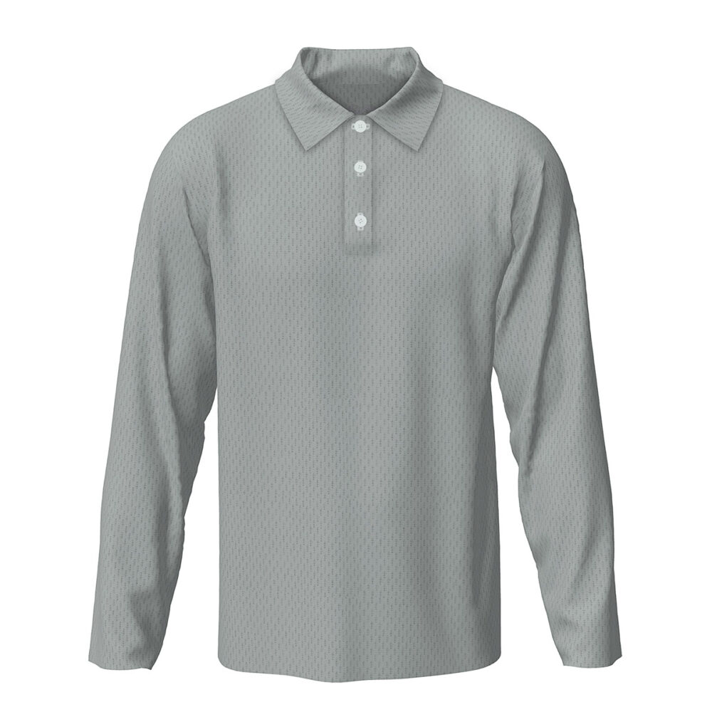 Usa-Made Long Sleeve Dryfit Polo
