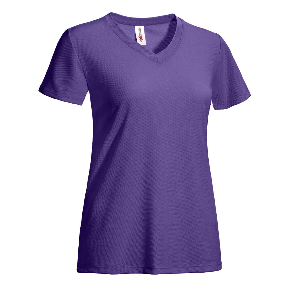 Usa-Made Oxymesh V-Neck Tech Tee